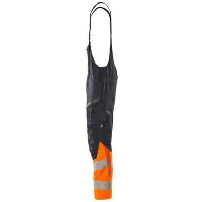 Latzhose, Knietaschen, Stretch-Einsätze Latzhose
