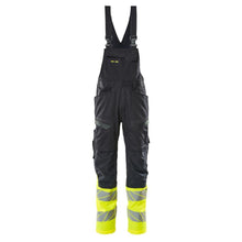 Latzhose, Knietaschen, Stretch-Einsätze Latzhose