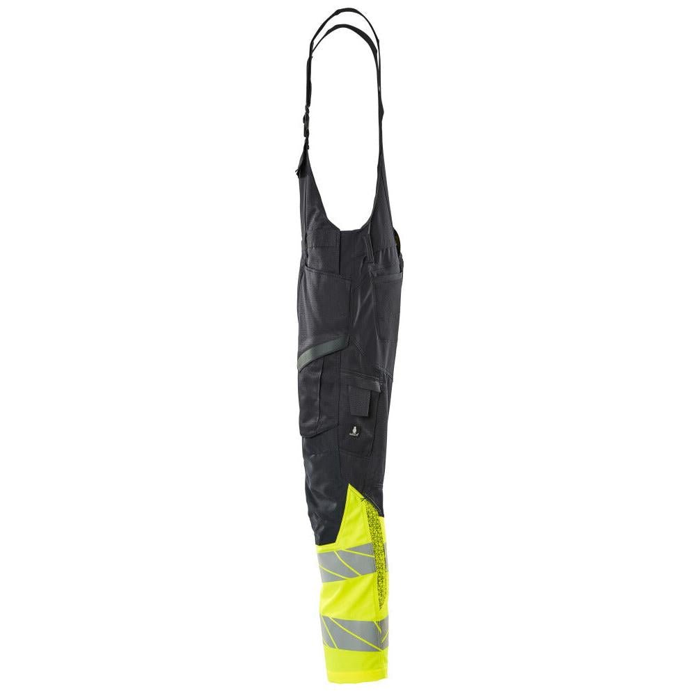 Latzhose, Knietaschen, Stretch-Einsätze Latzhose