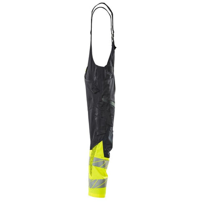 Latzhose, Knietaschen, Stretch-Einsätze Latzhose