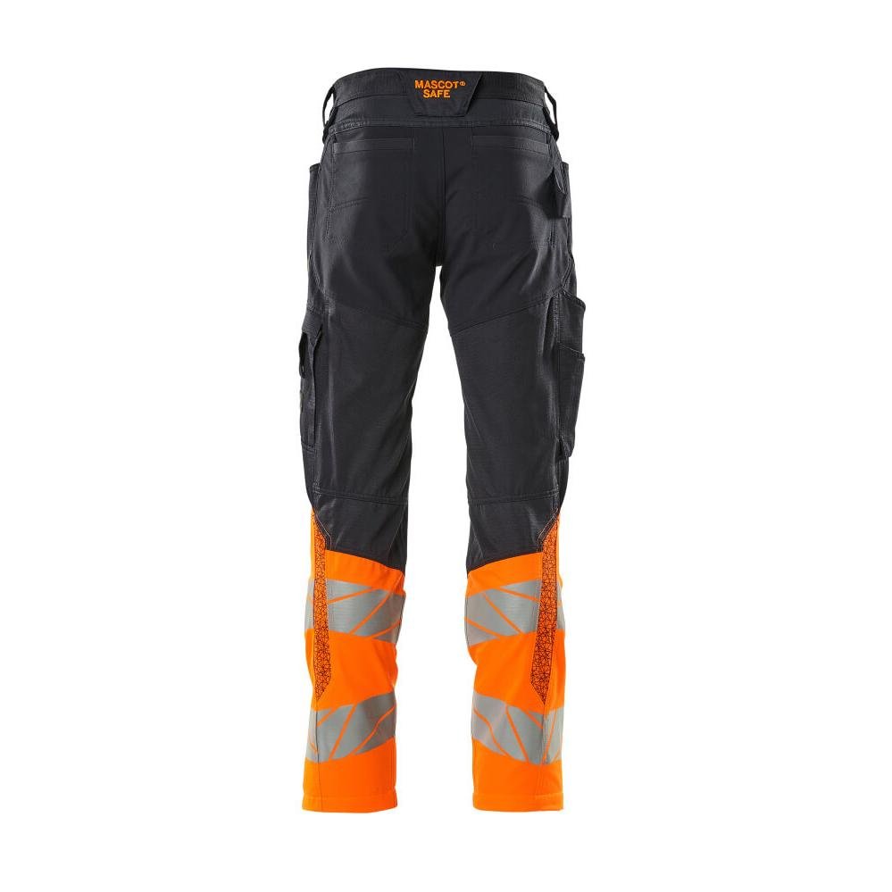 Hose mit Knietaschen, Stretch-Einsätze Hose