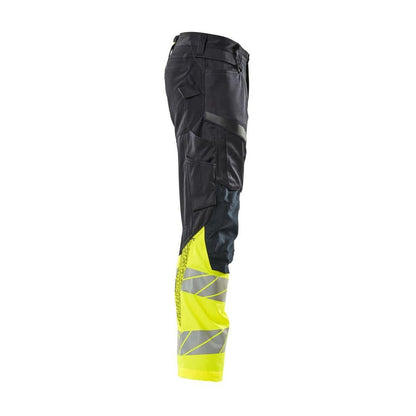 Hose mit Knietaschen, Stretch-Einsätze Hose