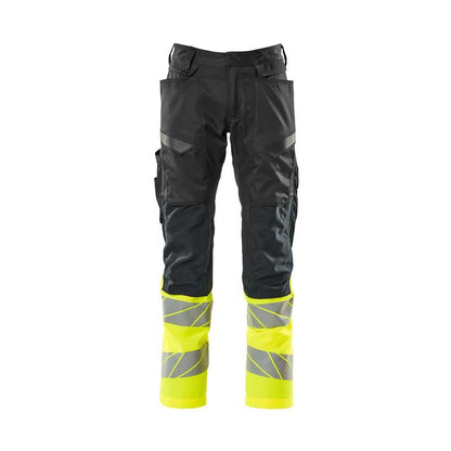 Hose mit Knietaschen, Stretch-Einsätze Hose