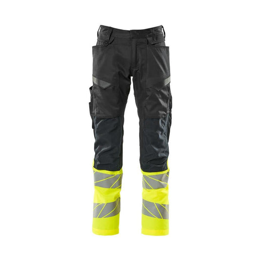Hose mit Knietaschen, Stretch-Einsätze Hose