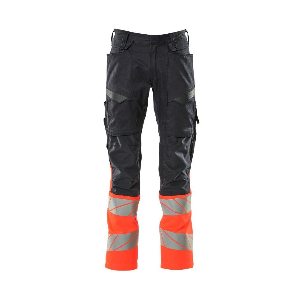 Hose mit Knietaschen, Stretch-Einsätze Hose