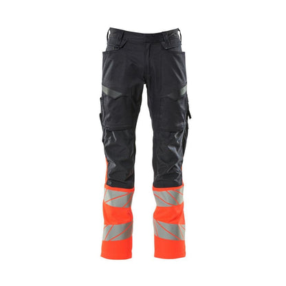 Hose mit Knietaschen, Stretch-Einsätze Hose
