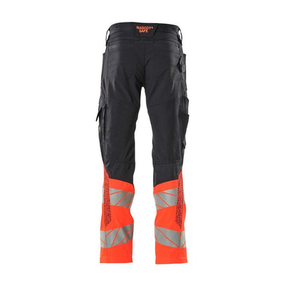 Hose mit Knietaschen, Stretch-Einsätze Hose