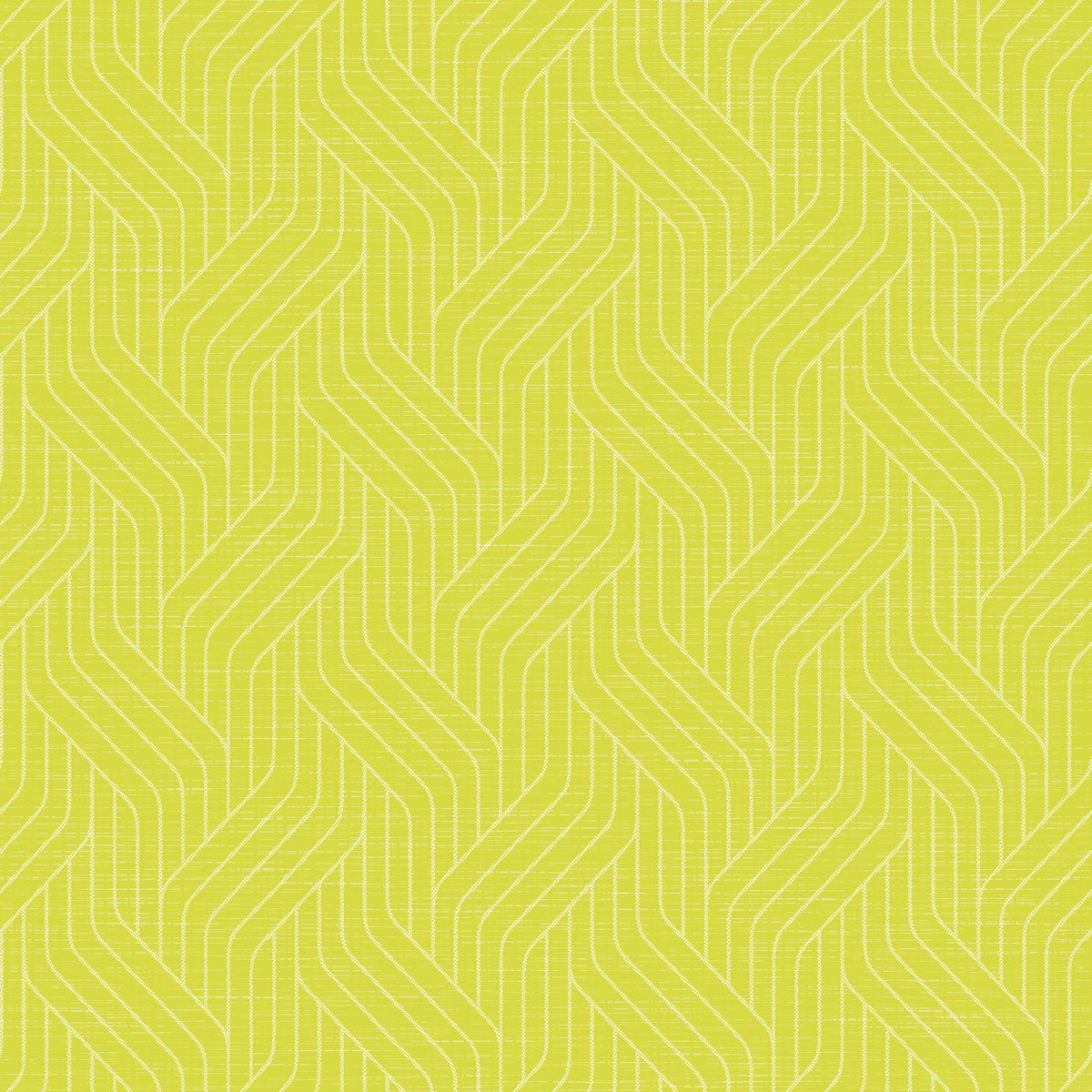 Les serviettes Dunisoft 40 x 40 cm 1/4 pli de Duni GmbH présentent un motif géométrique jaune avec des chevrons blancs imbriqués sur un fond texturé, ajoutant une touche moderne et abstraite à votre table élégamment dressée.
