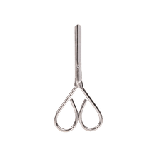 Schere vernickelt 10 cm gerade st-st