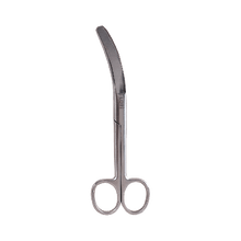 Nabelschnurschere OP 16 cm gebogen