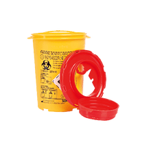 Conteneur de collecte des aiguilles PSB, rond, 0,6 litre