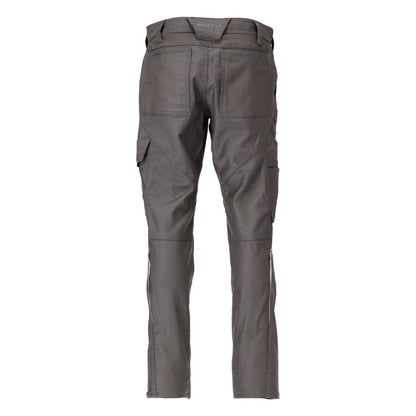 Pantalon avec poches sur les cuisses, pantalon coton+, anthracite foncé