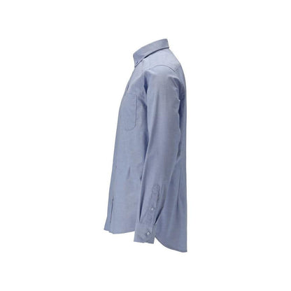 Chemise, coupe slim, stretch, bleu clair