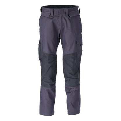Pantalon, poches genoux, stretch, pantalon en coton