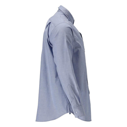 Hemd, klassische Passform, Stretch, hellblau