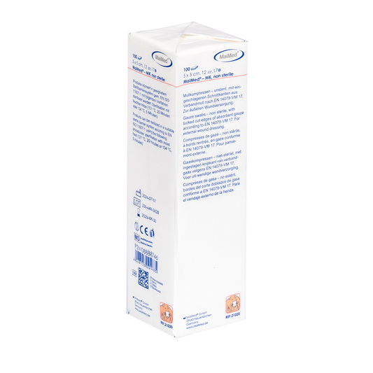 Compresses de gaze MaiMed-MK non stériles de 100 pièces/sac en papier