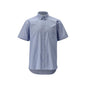 Chemise, manches courtes, coupe moderne, stretch, bleu clair