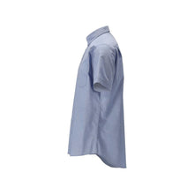 Chemise, manches courtes, coupe moderne, stretch, bleu clair