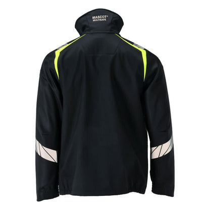 Softshell Jacket Veste softshell Multisafe, noir bleu/jaune haute visibilité