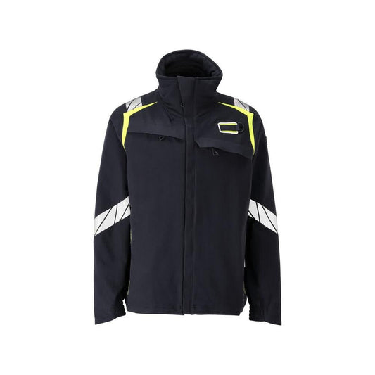 Veste, veste de travail ULTIMATE STRETCH Multisafe, noir bleu/jaune haute visibilité