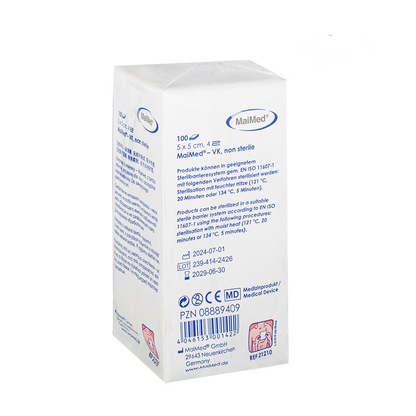 MaiMed-VK unsteril Vlieskompressen zu 100 St./Papiertüte