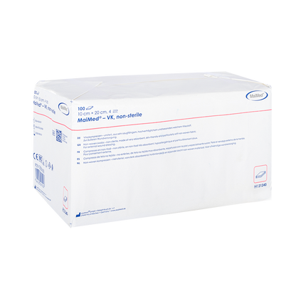 MaiMed-VK unsteril Vlieskompressen zu 100 St./Papiertüte