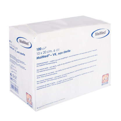 MaiMed-VK unsteril Vlieskompressen zu 100 St./Papiertüte