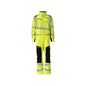 Overall, Knietaschen, Stretch-Einsätze Kombination Multisafe, hi-vis gelb/schwarzblau