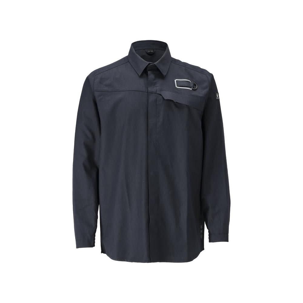 Chemise Multisafe, noir-bleu