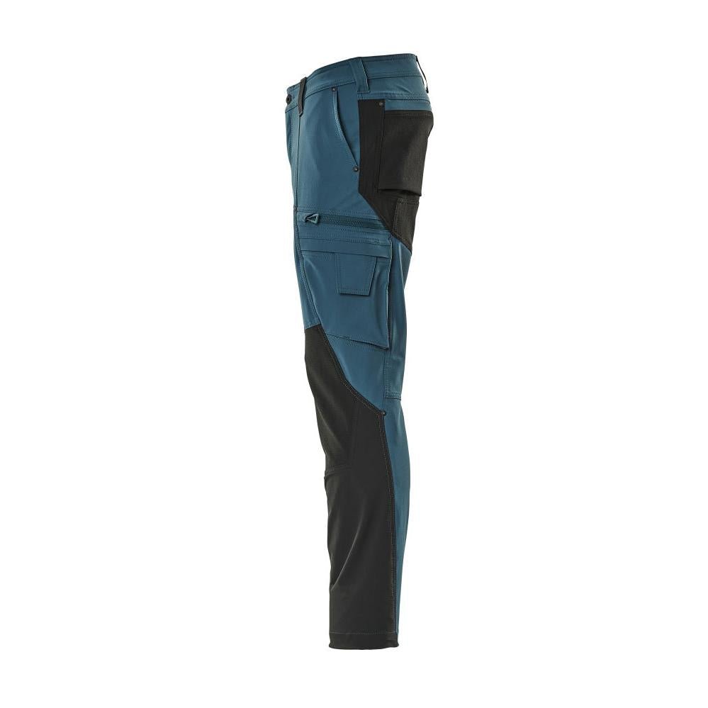 Funktionshose, ULTIMATE STRETCH Hose, Dunkelpetroleum/ schwarz