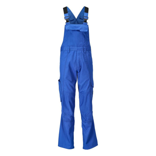Latzhose mit Knietaschen Latzhose, azurblau