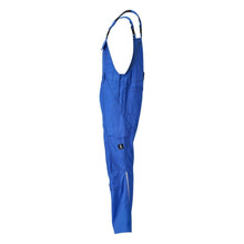 Latzhose mit Knietaschen Latzhose, azurblau