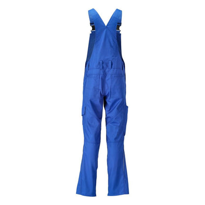 Latzhose mit Knietaschen Latzhose, azurblau