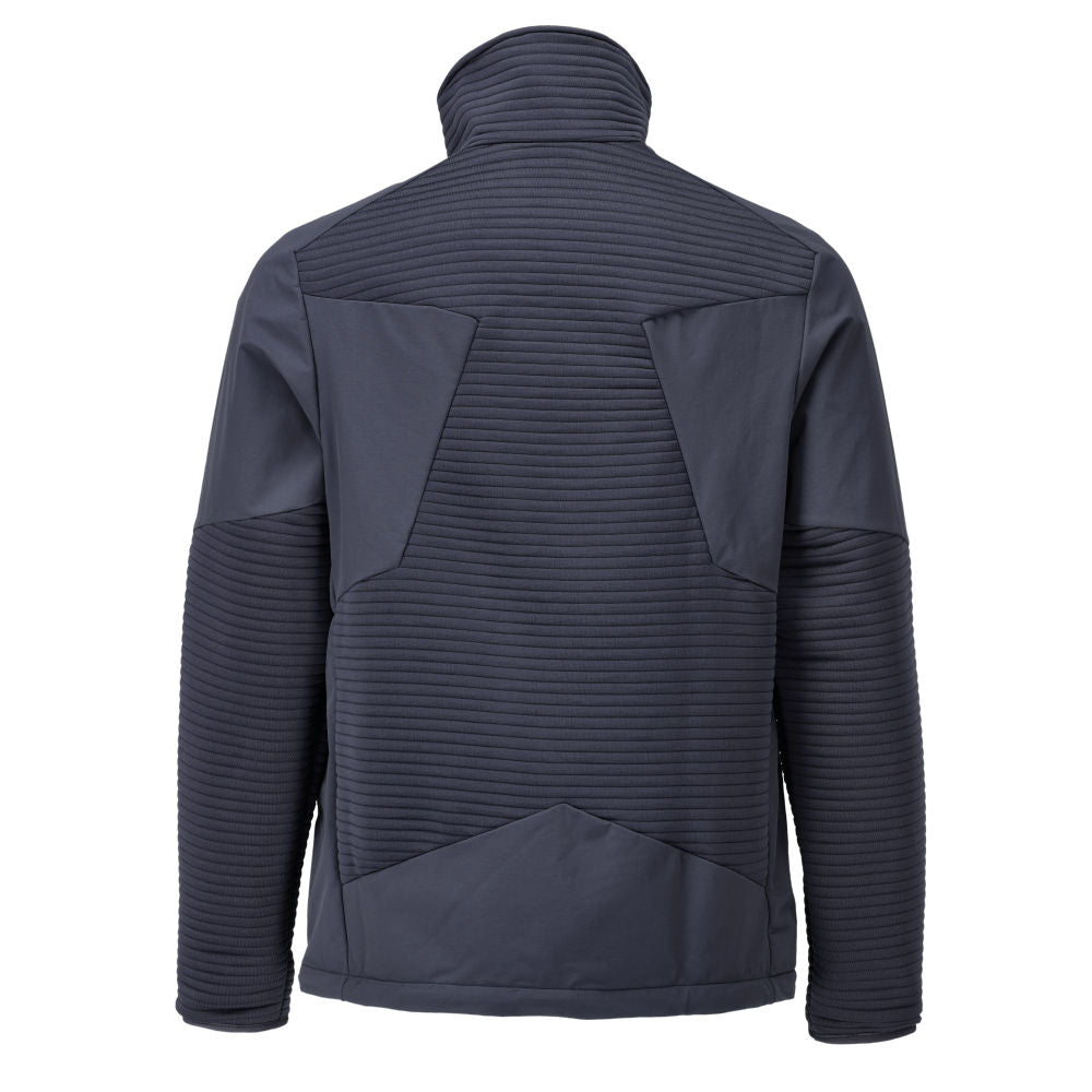 Pull polaire, zip court, doublure veste micropolaire