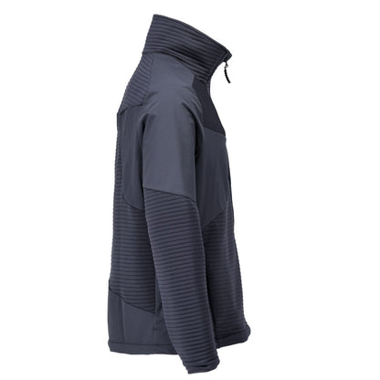 Pull polaire, zip court, doublure veste micropolaire
