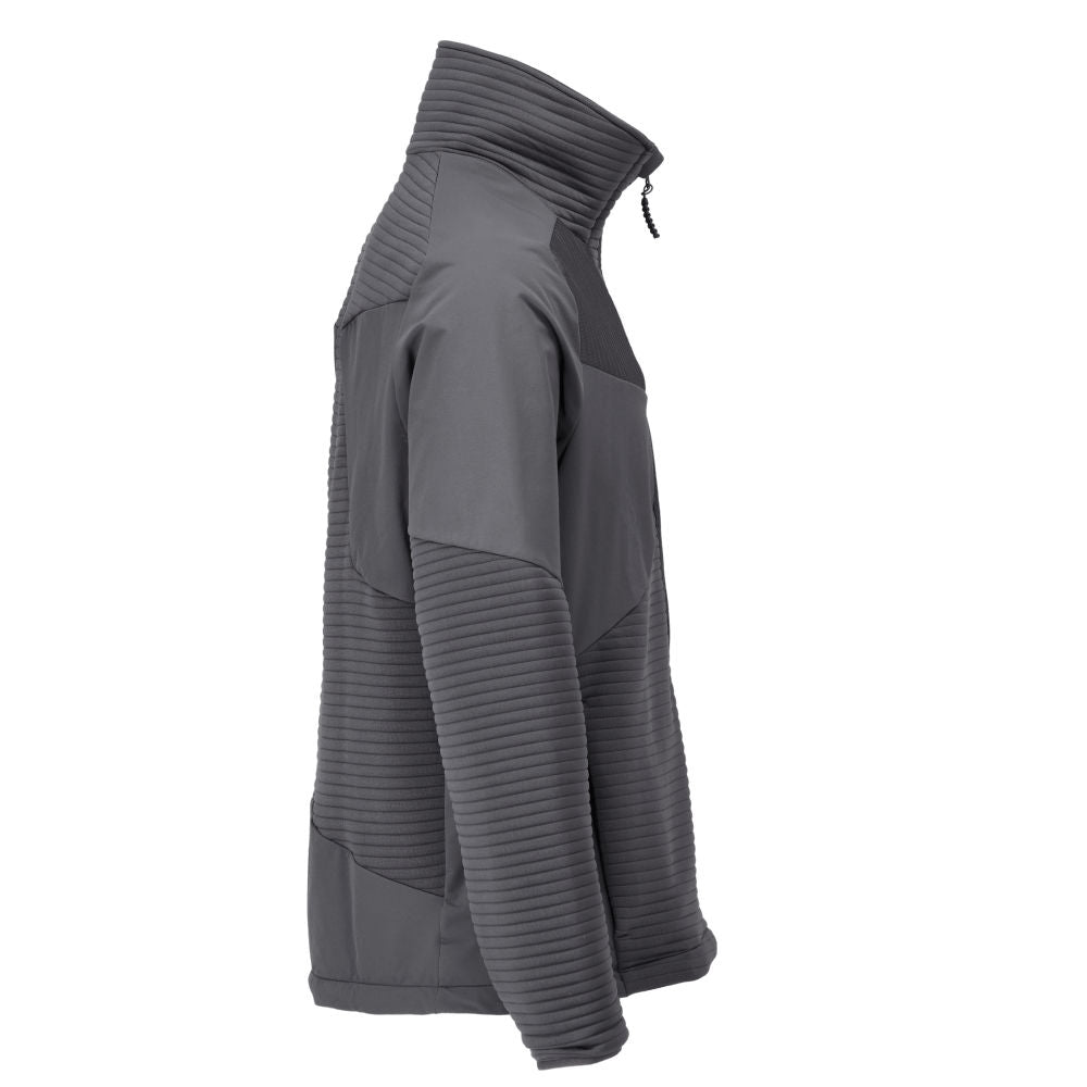 Pull polaire, zip court, doublure veste micropolaire