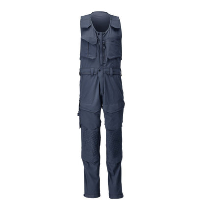 Pantalon combiné avec poches genoux, pantalon combiné stretch