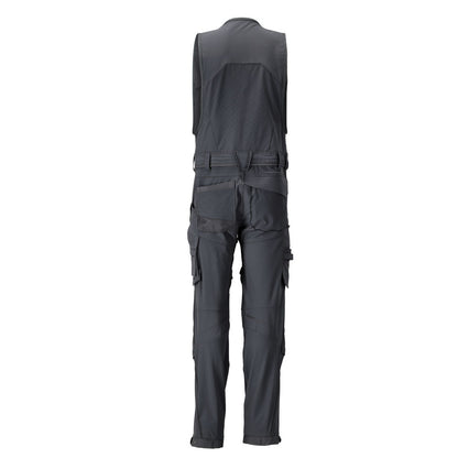 Pantalon combiné avec poches genoux, pantalon combiné stretch