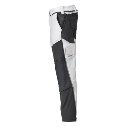 Pantalon avec poches genoux, pantalon de peintre