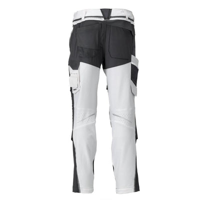 Pantalon avec poches genoux, pantalon de peintre