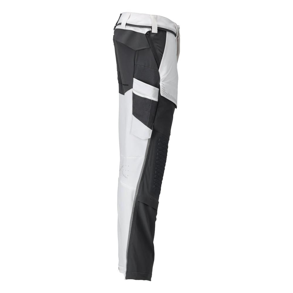 Pantalon avec poches genoux, pantalon de peintre