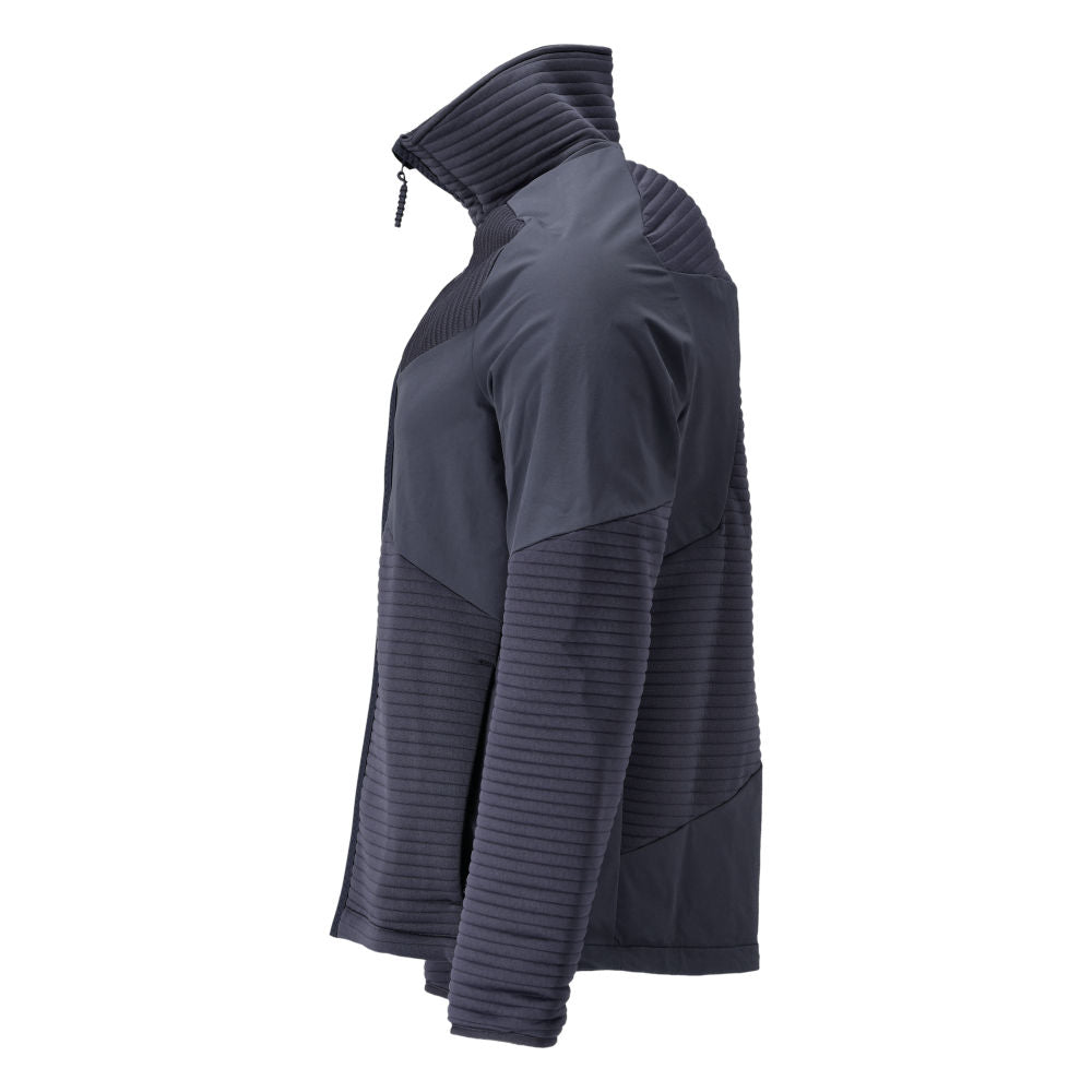 Pull polaire avec zip, doublure veste en micropolaire