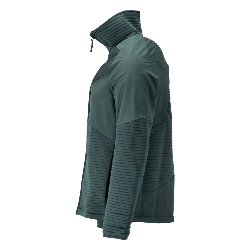 Pull polaire avec zip, doublure veste en micropolaire