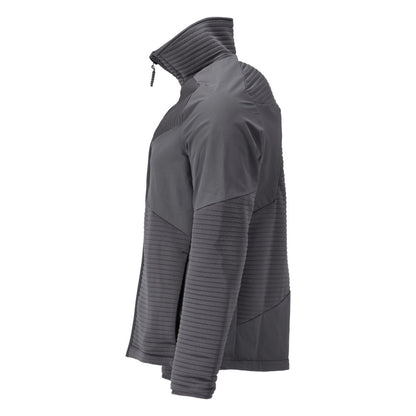 Pull polaire avec zip, doublure veste en micropolaire