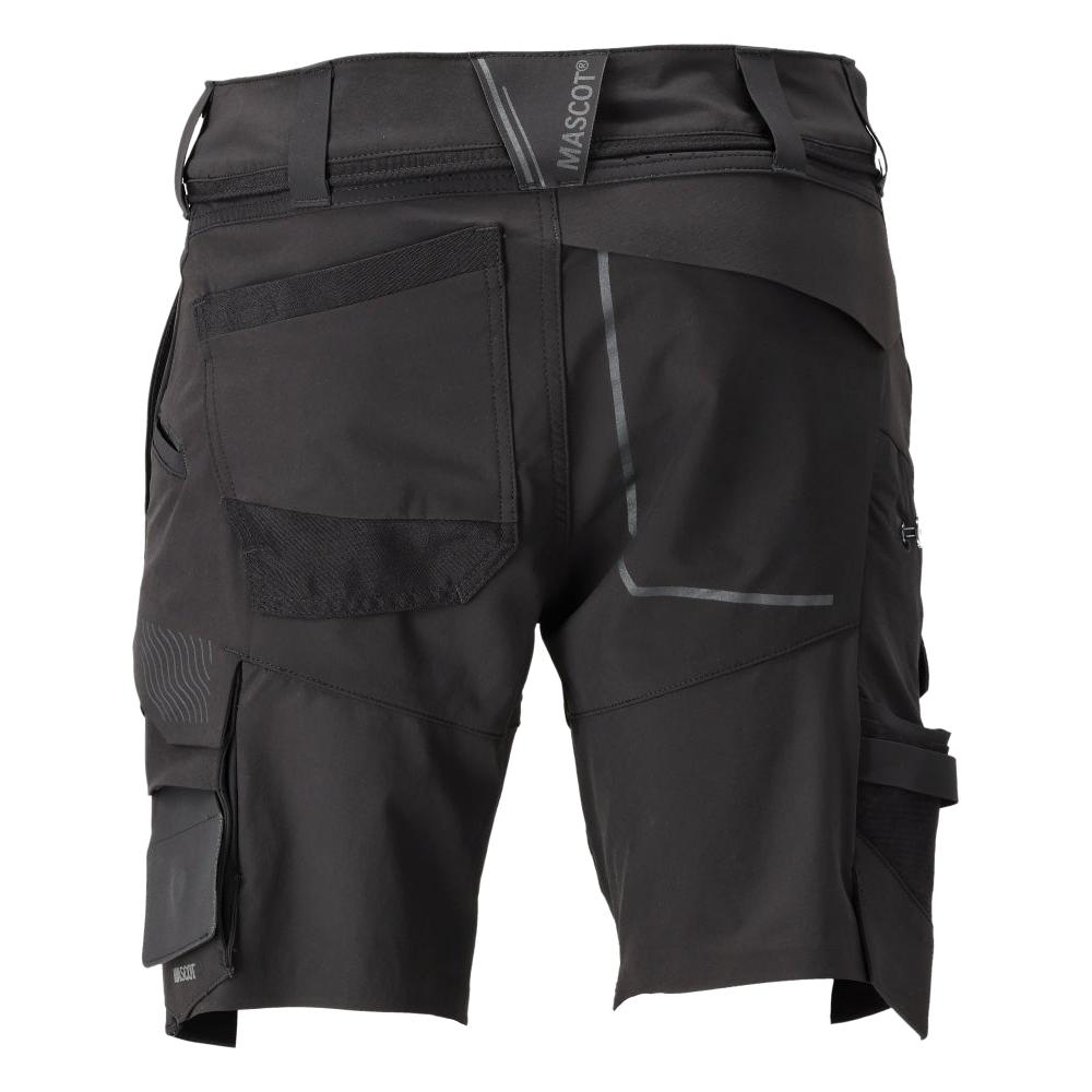Short, stretch, short léger, noir