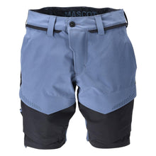 Shorts, Stretch, geringes Gewicht Shorts, steinblau/schwarzblau
