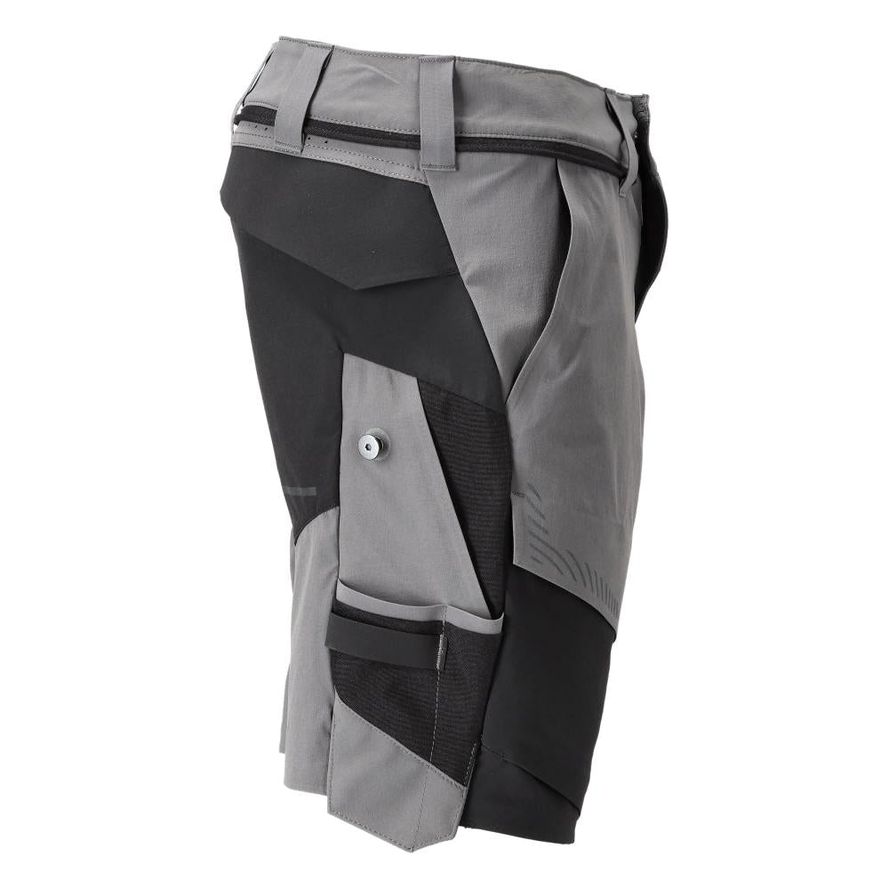 Shorts, Stretch, geringes Gewicht Shorts, anthrazitgrau/schwarz