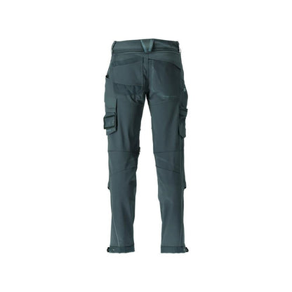 Hose,Knietaschen,strapazierfähig,Stretch Hose, waldgrün