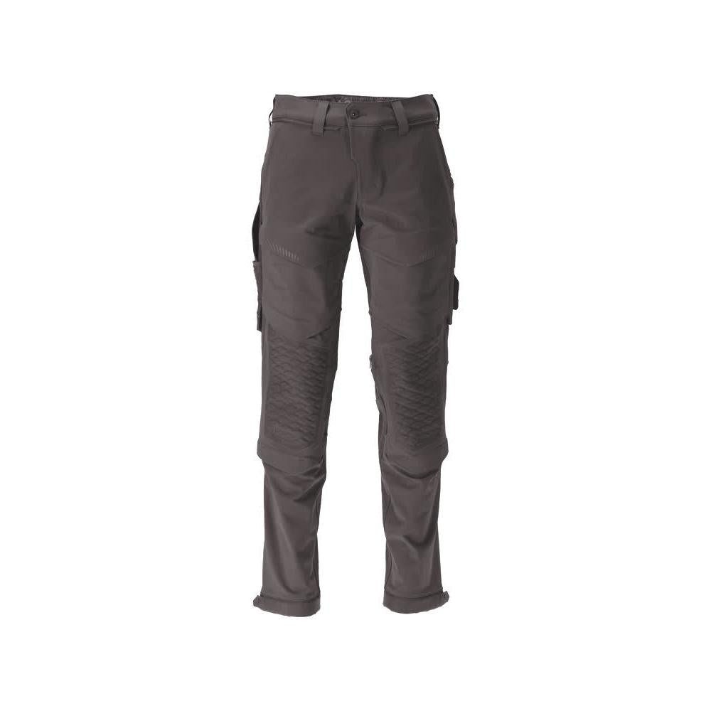 Pantalon, poches genoux, pantalon stretch résistant, gris anthracite