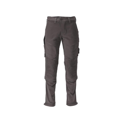 Pantalon, poches genoux, pantalon stretch résistant, gris anthracite